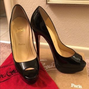 Christian Louboutin Lady Peep Black